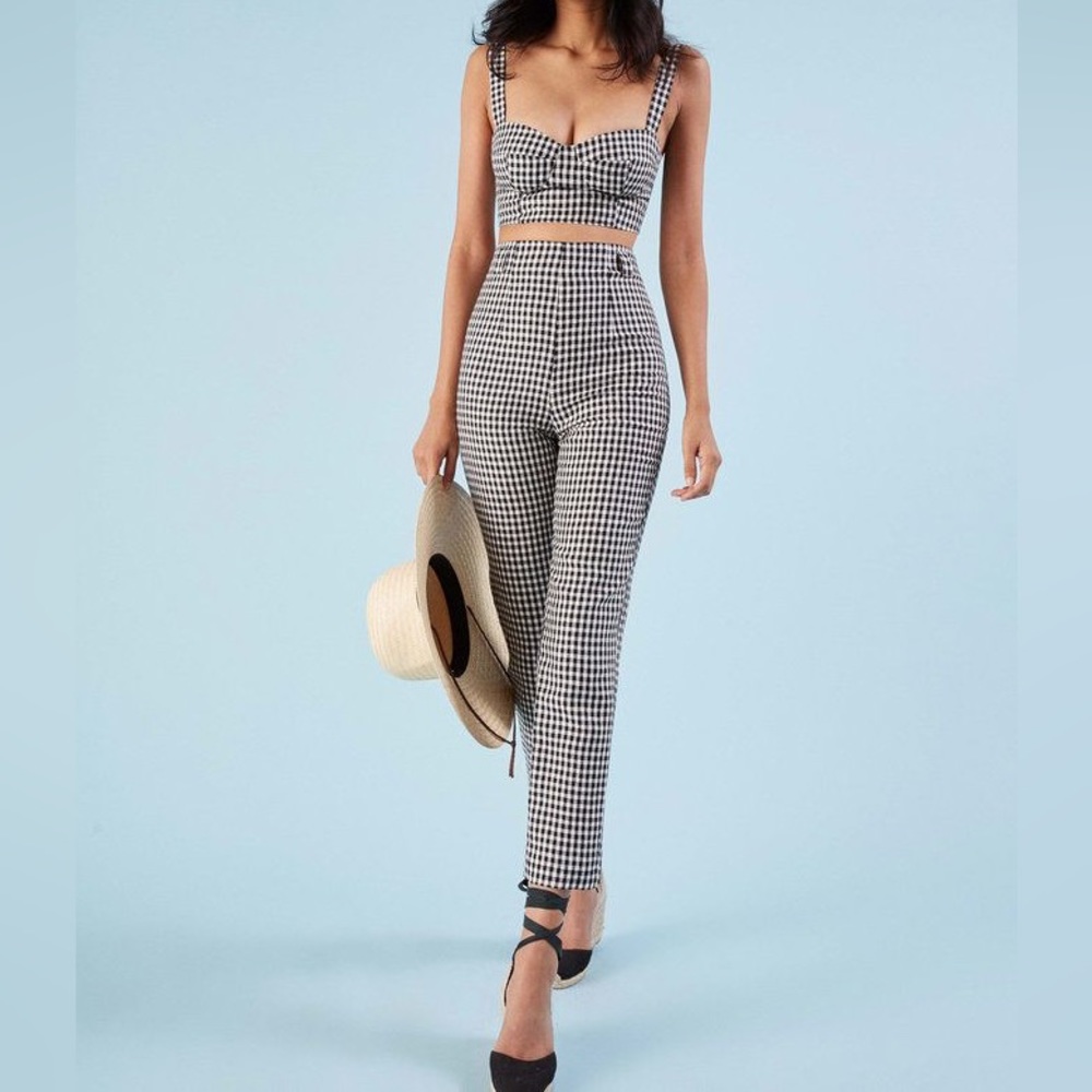 Reformation linen two piece set